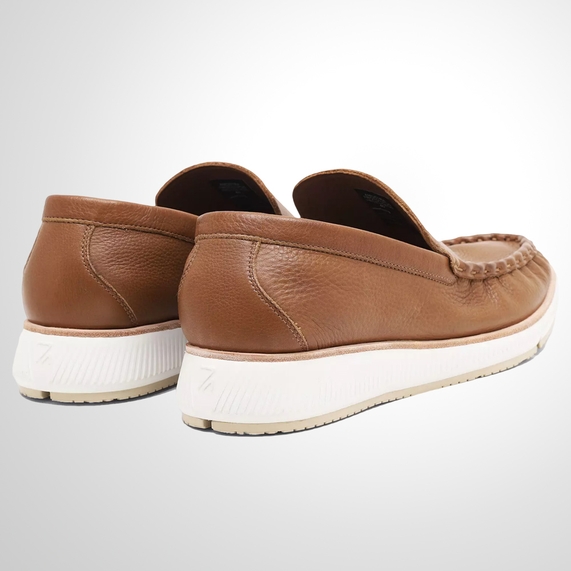 MOCASSIM MASCULINO FLOATER BATIDO MARROM RICARDO ALMEIDA