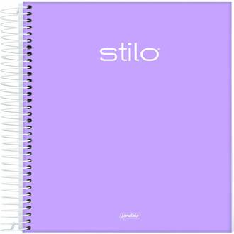 CADERNETA 1/8 ESPIRAL CAPA DUR 80FLS - STILO - UN - JANDAIA