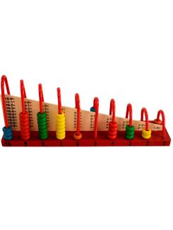 ABACO DE MADEIRA 10 HASTES DIAGONAL - YP8619 - UN - YINS KIDS