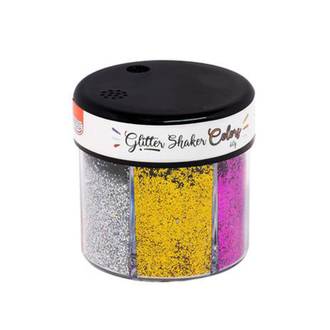 GLITTER SHAKER FASHION 60G C/6 CORES - GL0401 - UN - BRW
