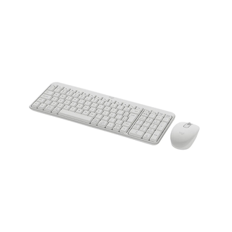 TECLADO E MOUSE S/FIO USB MK250 - 920013517 - BRANCO - UN - LOGITECH