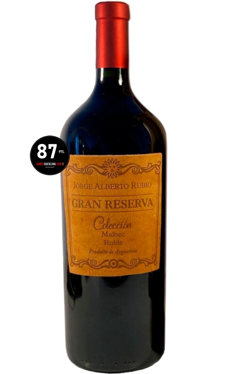 Jorge Rubio Gran Reserva Malbec Roble Caixa de Madeira Magnun