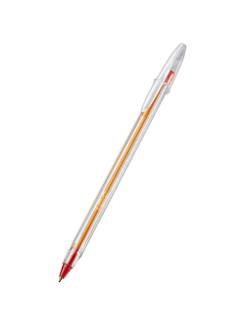 CANETA CRISTAL ESCRITA FINA 0,8MM - VERMELHO - UN - BIC