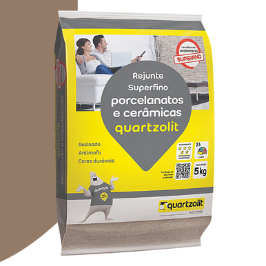 REJUNTE PORCELANATOS QUARTZOLIT ARGILA 5.0KG