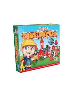 MEGA CONSTRUCOES MADEIRA 7395 - 76 PCS - UN - PAIS E FILHOS