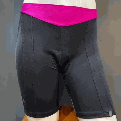 Shorts Original Specialized RBX Sport Feminina Preta E Rosa