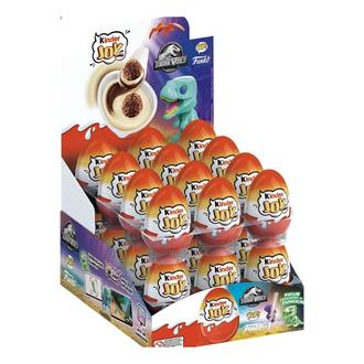 CHOCOLATE KINDER JOY 20G - JURASSIK WORLD - DPL 16 - FERRERO