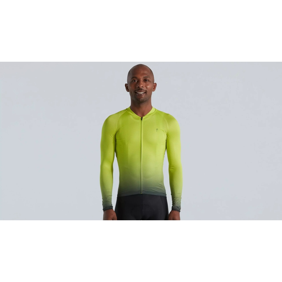 Camisa Original Specialized SL Manga Longa Masculina Verde
