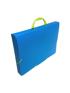 MALETA C/ALCA ELASTICO OFICIO FULL COLOR - 2164 - AZUL - PCT 5 - DELLO
