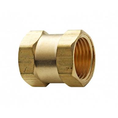 LUVA PARA GÁS 3/8 X 3/8 COBRE PURO BLUKIT REF. 181006