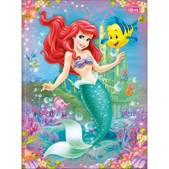 CADERNO BROCHURAO CAPA DURA 80FLS - 308811 - PRINCESAS - UN - TILIBRA