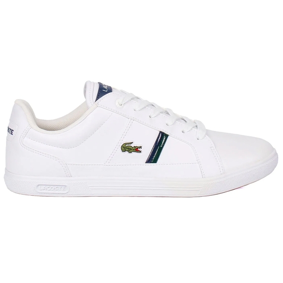 TENIS MASCULINO EUROPA LCR BRZ BRANCO LACOSTE