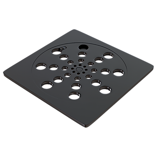 GRELHA FIT DE 10CM PRETA COM FECHO QUADRADA ESTRELA