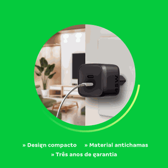 CARREGADOR TOMADA 2 USB EC20 POWER 45W - PRETO - UN - INTELBRAS