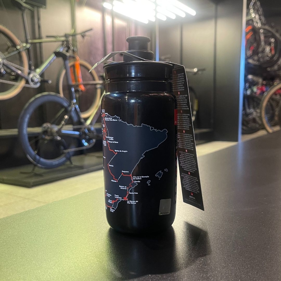 Garrafa Elite Fly La Vuelta 550ml Preta