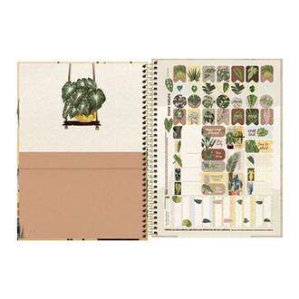 CADERNO UNIV CAPA DURA 10X1 160FLS - NATURALIS - UN - TILIBRA