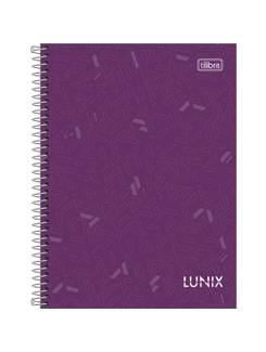 CADERNO COLEGIAL CAPA DURA 1X1 80FLS - 229750 - LUNIX - UN - TILIBRA