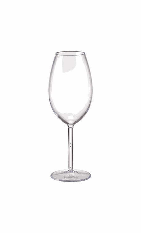 Taca Vinho Iso Master 340ml  (transparente)