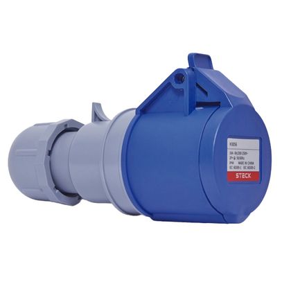 TOMADA ACOPLA TRITON 3P+T 16A 200/250V 9H AZ H4059 STECK