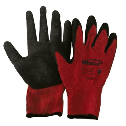 LUVA MALHA PALMA BANHO LATEX 09 (G) MISTER CA 45488