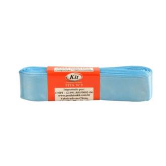 FITA CETIM Nº 5 22MMX10M  - AZUL CEU - UN - KIT