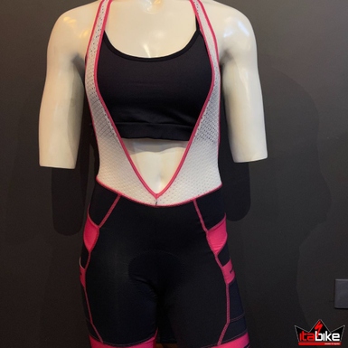 Bretelle Free Force Coleção Stage Feminino Preto e Rosa