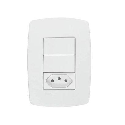 PEROLA TECLA 2(S)+TOM ABNT 10A 122 RADIAL