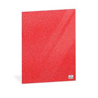FOLHA EVA GLITTER  - VERMELHO - PCT 10 - DUBFLEX