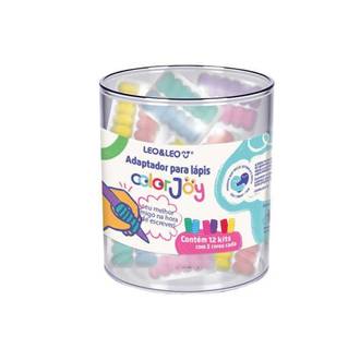 ADAPTADOR DE LAPIS EVA COLOR JOY C/2 - 10183 - UN - LEO E LEO