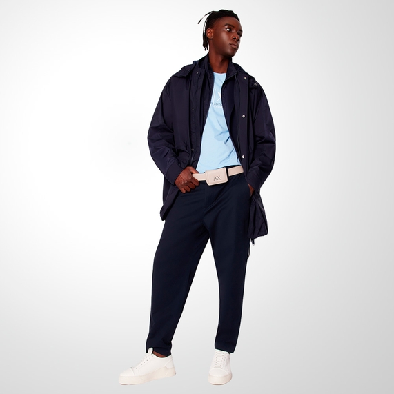 BLAZER MASCULINO CASUAL MILANO EDITION MARINHO ARMANI EXCHANGE