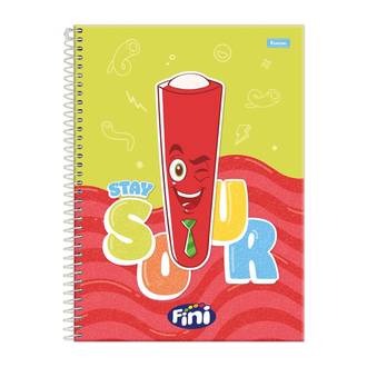 CADERNO UNIV CAPA DURA 1X1 80FLS - 3370258 - FINI - UN - FORONI