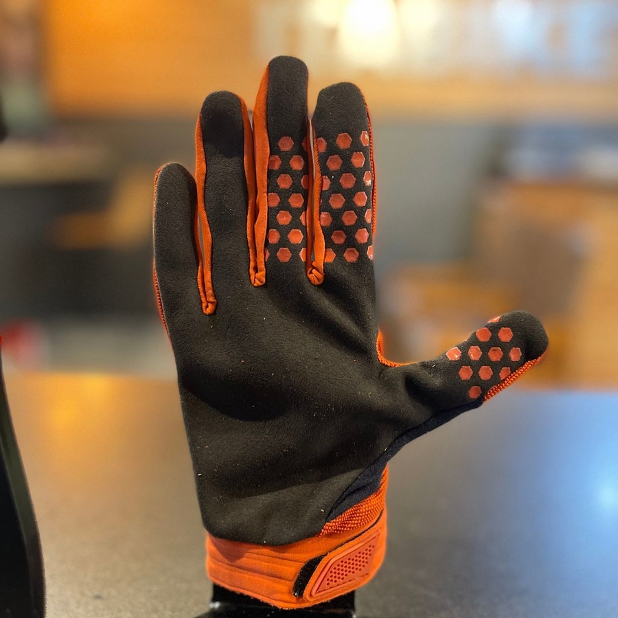 Luva Specialized Dedo Longo Trail Masculina Laranja
