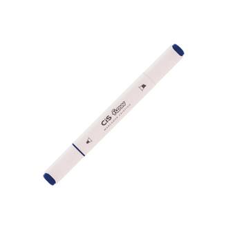 MARCADOR ARTISTICO PONTA DUPLA PERMANENTE - N50 - 57798 - AZUL ARDOSIA - UN - CIS