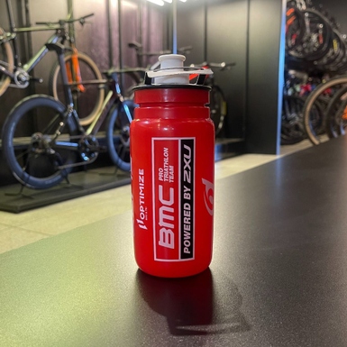 Garrafa Elite Fly BMC Pro Triathlon Team Vermelha