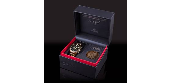 Kit Technos Masculino Acqua Dourado e Preto