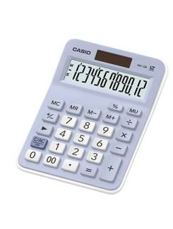 CALCULADORA MESA 12 DIG MX12B - AZUL CLARO - UN - CASIO