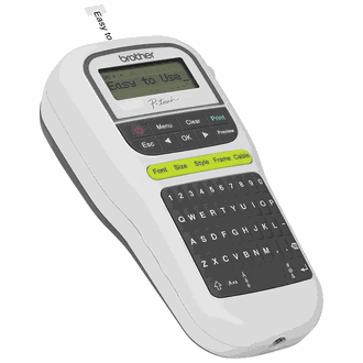 ROTULADOR ELETRONICO PT- H110 - PORTATIL - BCO/VERDE - UN - BROTHER