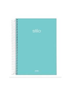 CADERNO 1/4 ESPIRAL CAPA DURA 80FLS - STILO - PCT 5 - JANDAIA