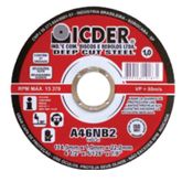 DISCO CORTE MET ICDER FINO STEEL 7(177x1,6x22mm)
