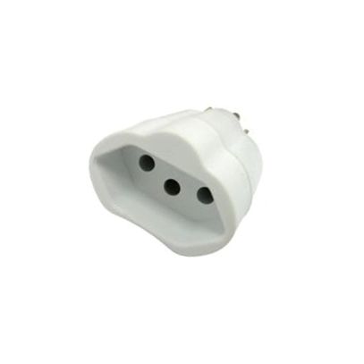 PINO ADAPTADOR REV RADIAL  3P 15A 2P+T ABNT BR 129