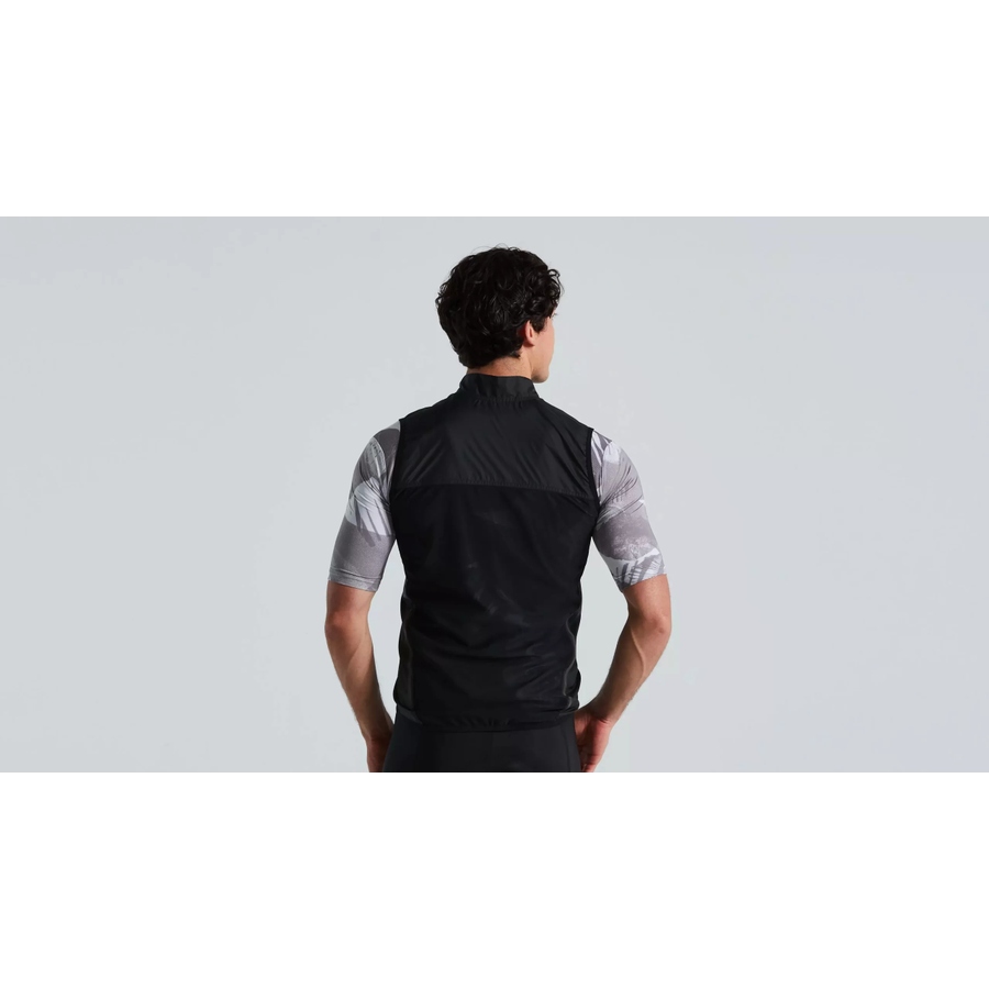 Colete Corta Vento Specialized SL Pró Masculino Preto