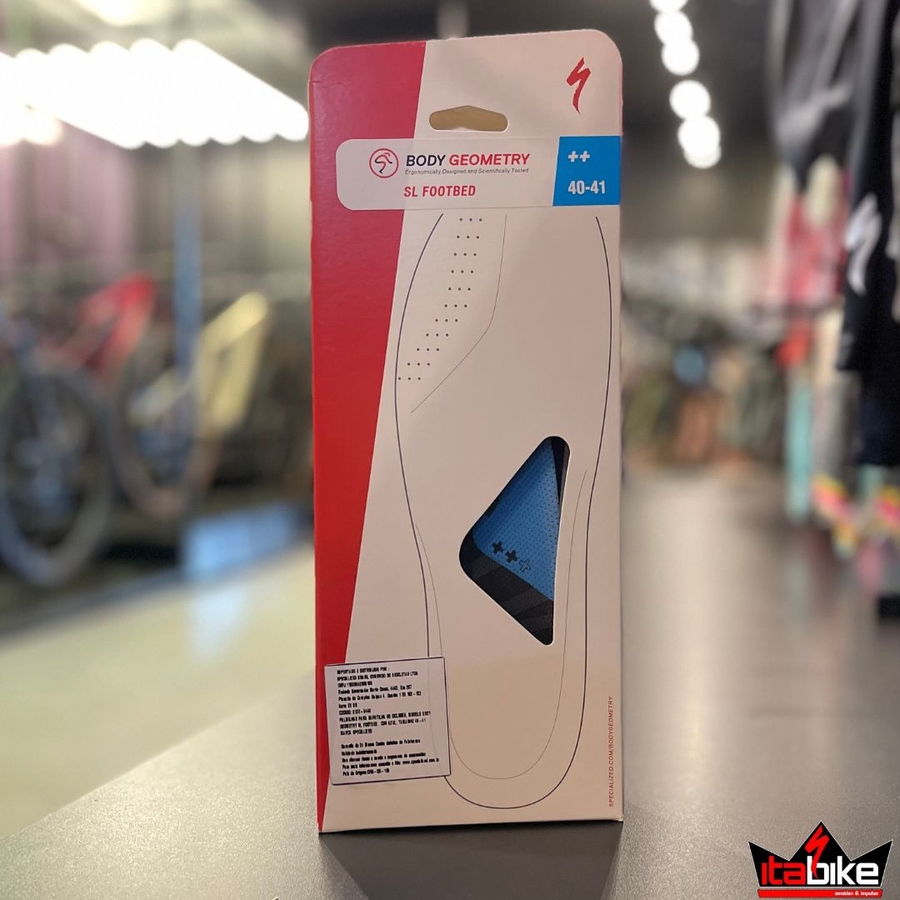 Palmilhas Specialized SL Body Geometry Azul