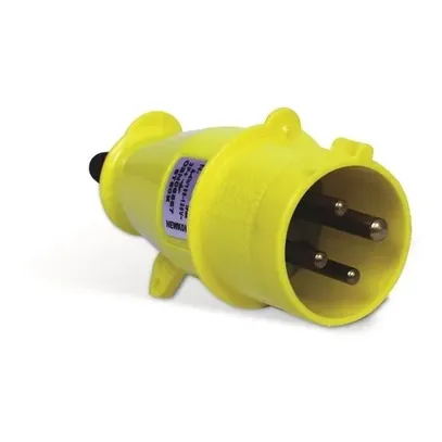 PLUG NEWKON 3P+N+T 16A 100/130V 4H AM N5074 STECK