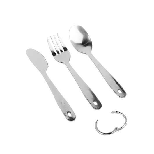 KIT DE TALHERES AÇO COM CLIPE COGHLANS