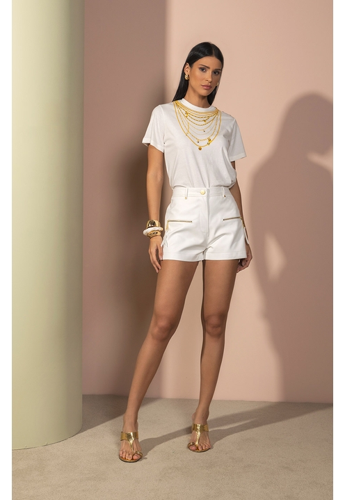 Short Heat Off White - 4