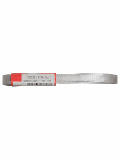 FITA CETIM Nº 1 7MMX10M  - PRATA - UN - KIT