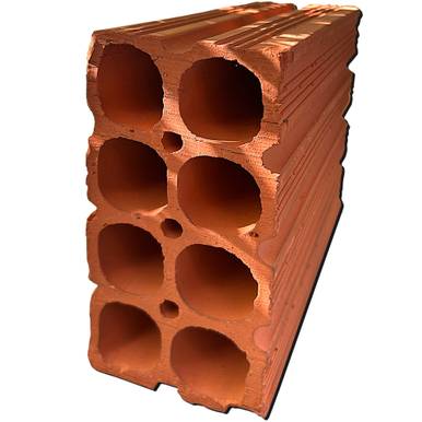 BLOCO CERÂMICO 09x19x19 PECA