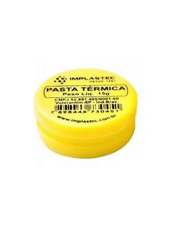 PASTA TERMICA POTE 15G 6155 - UN - IMPLASTEC