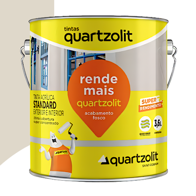 ACRÍLICO QUARTZOLIT RENDE MAIS STANDARD BRANCO GELO 3.6L