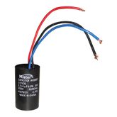 CAPACITOR 3FIOS 127V 2,5/4UF VENT TETO MISTER